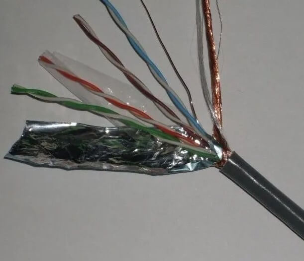 2*7*0,2 мм S/R тип стекловолоконная изоляция из нержавеющей стали экранированный удлинительный кабель для термопары компенсационный провод