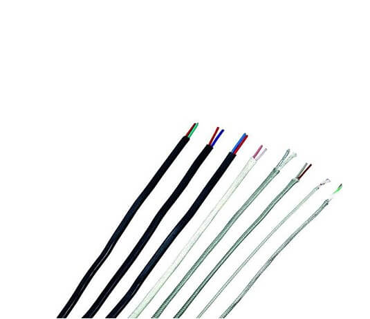  Многожильный провод J-типа 2x12x0,3 мм, 2x7x0,3 мм, луженая медная сетка, экранированный удлинительный провод для термопары, компенсирующий провод