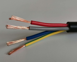  1,5 кв. мм, 4-жильный гибкий кабель, многожильный, 1 мм, 2,5 мм, 4 мм, 6 мм, гибкие электрические провода с ПВХ-покрытием, производители кабелей для домашней электропроводки