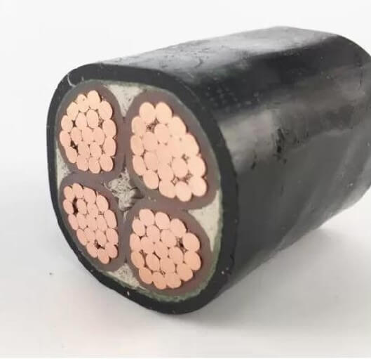 0,6/1 кВ, 4 ядра, 16 мм2, медь, изоляция из сшитого полиэтилена, подземный ПВХ, 16 кв. мм, бронированный силовой кабель SWA STA