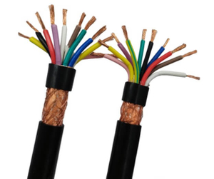 Многожильный кабель управления 450/750 В, сечением 2,5 мм2, с ПВХ-изоляцией, с оболочкой из ПВХ, медный провод, экранированный контрольный кабель