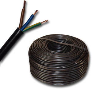 Китай 300/500 В 3cx2,5 мм гибкий провод 3-жильный многожильный гибкий кабель 2,5 мм с ПВХ-изоляцией и оболочкой из ПВХ